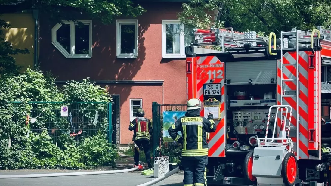 FW-RS: Brand in Kindertagesstätte an der Burger Straße - Bild: presseportal.de