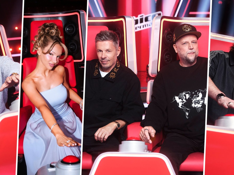 Nico Santos Shirin David Michi Beck Smudo Rea Garvey The Voice of Germany - Foto: Joyn/ Christoph Köstlin/ Dung Dguyen, presseportal.de