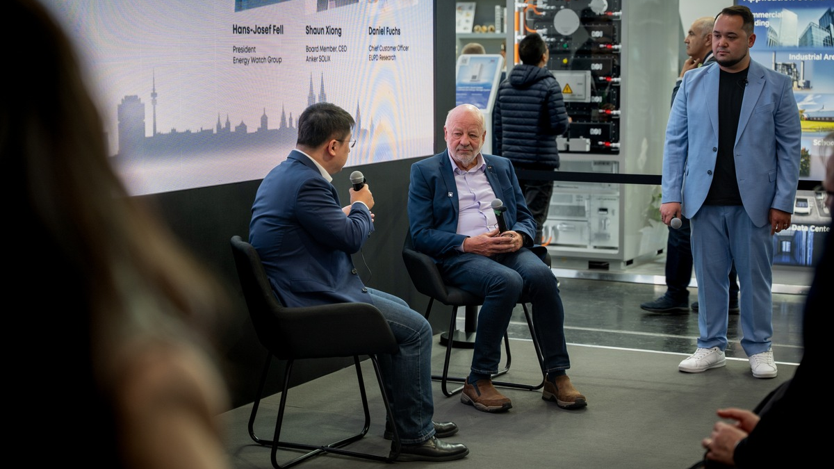 Anker SOLIX auf der Intersolar 2025: Neue Speicherlösungen und starke Impulse für die Energiewende zu Hause - Foto: presseportal.de