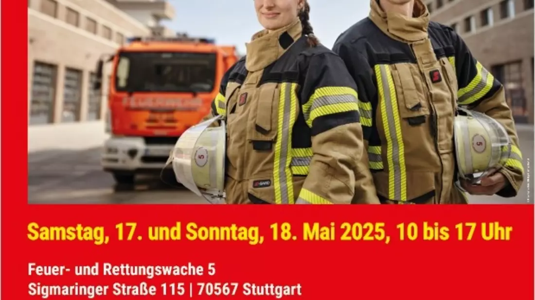 FW Stuttgart: Presseeinladung zum Tag der offenen Tür auf der neuen Feuer- und Rettungswache 5 - Bild: presseportal.de