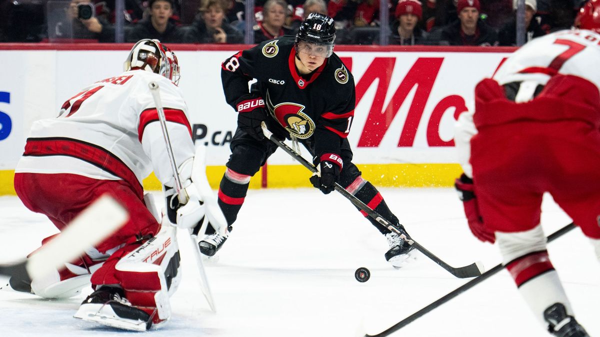 Die WM-Teilnahme von Deutschlands NHL-Star Tim Stützle wird immer wahrscheinlicher. - Foto: Spencer Colby/The Canadian Press/AP/dpa