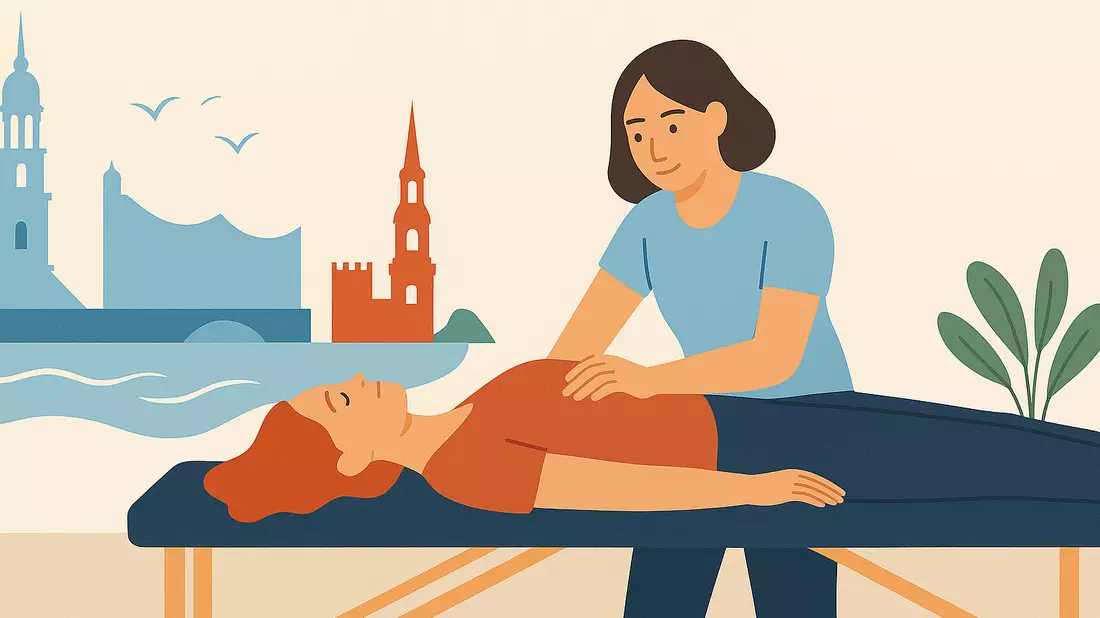 Die Osteopathie ist auch in Hamburg äußerst beliebt - Bild: Redaktion (mithilfe von KI kreiert
