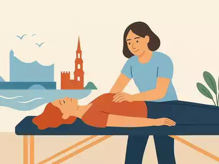 Die Osteopathie ist auch in Hamburg äußerst beliebt - Foto: Redaktion (mithilfe von KI kreiert