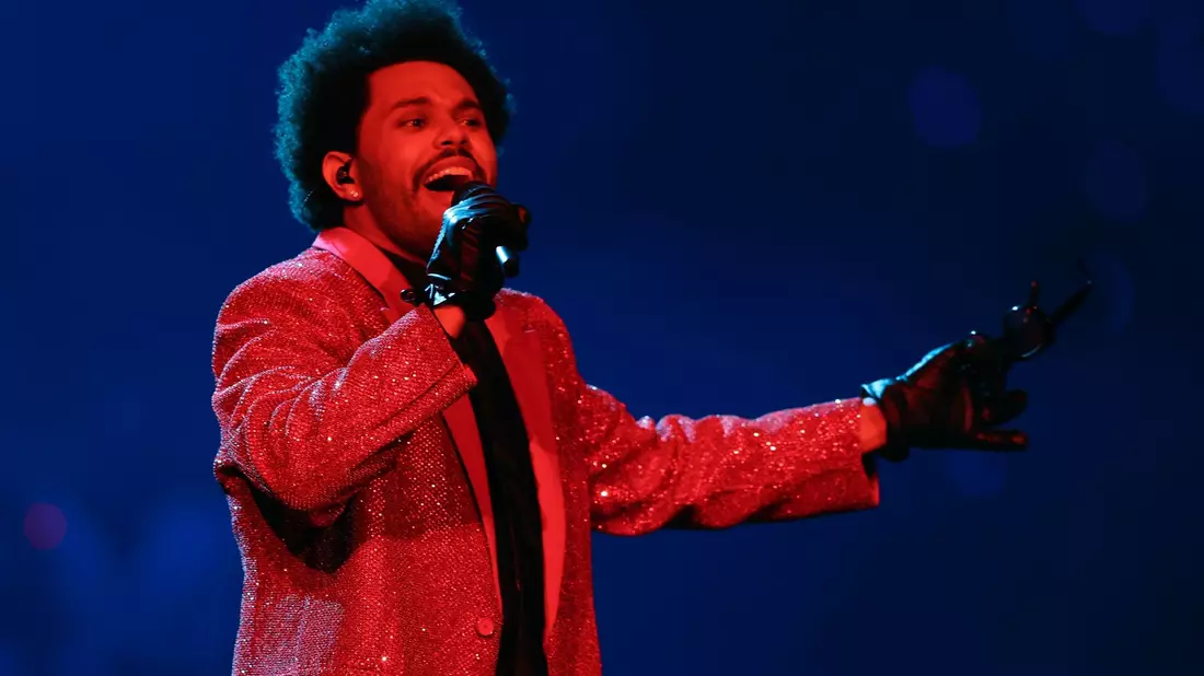 The Weeknd ist bald in einer Hauptrolle des Films «Hurry Up Tomorrow» zu sehen. (Archivbild) - Bild: Chris Carlson/AP/dpa