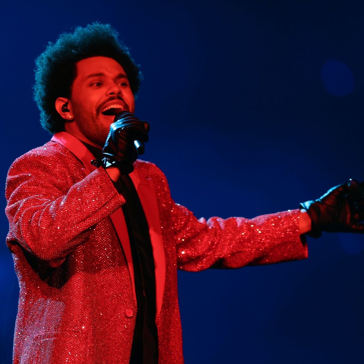 The Weeknd ist bald in einer Hauptrolle des Films «Hurry Up Tomorrow» zu sehen. (Archivbild) - Foto: Chris Carlson/AP/dpa