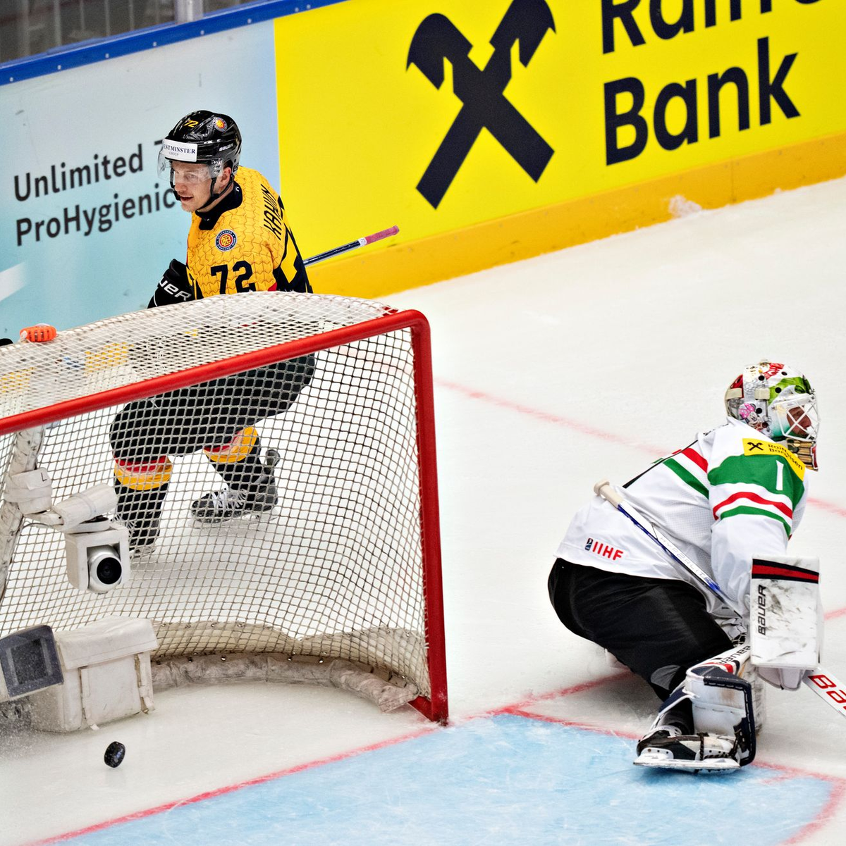 Lukas Kälble traf auch gegen Kasachstan. - Foto: Henning Bagger/Ritzau Scanpix/AP/dpa