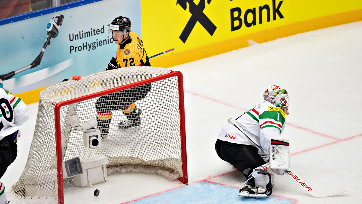 Die Eishockey-Nationalmannschaft war Aufsteiger Ungarn deutlich überlegen. - Foto: Henning Bagger/Ritzau Scanpix/AP/dpa