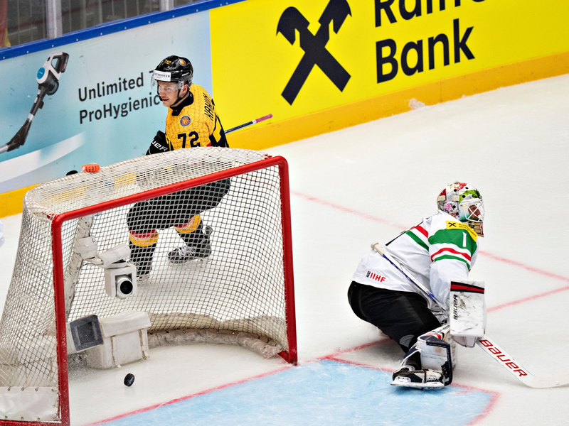 Lukas Kälble traf auch gegen Kasachstan. - Foto: Henning Bagger/Ritzau Scanpix/AP/dpa