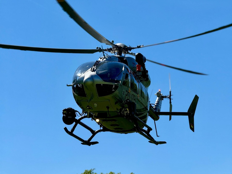 LPI-EF: Erfolgreiche Suche nach Vermisstem - Foto: presseportal.de