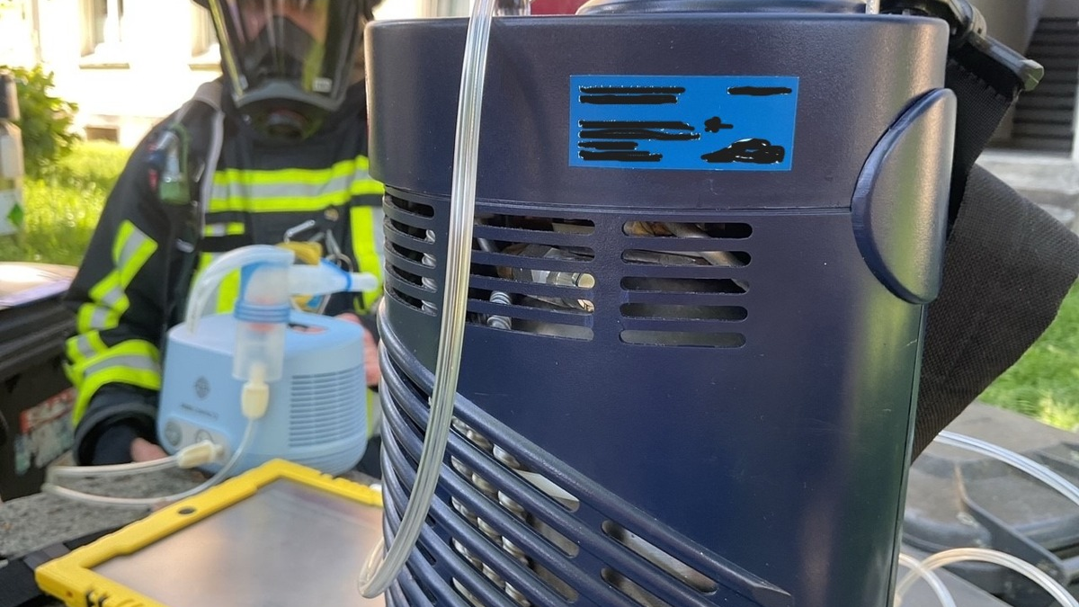 FW-BO: Austretender Sauerstoff in Bochum-Wattenscheid - Foto: presseportal.de