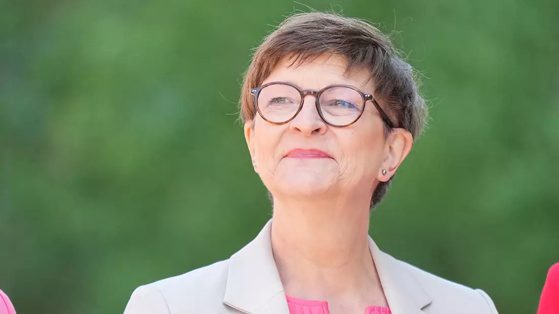 Kandidiert nicht wieder für den SPD-Vorsitz: Saskia Esken - Bild: Michael Kappeler/dpa