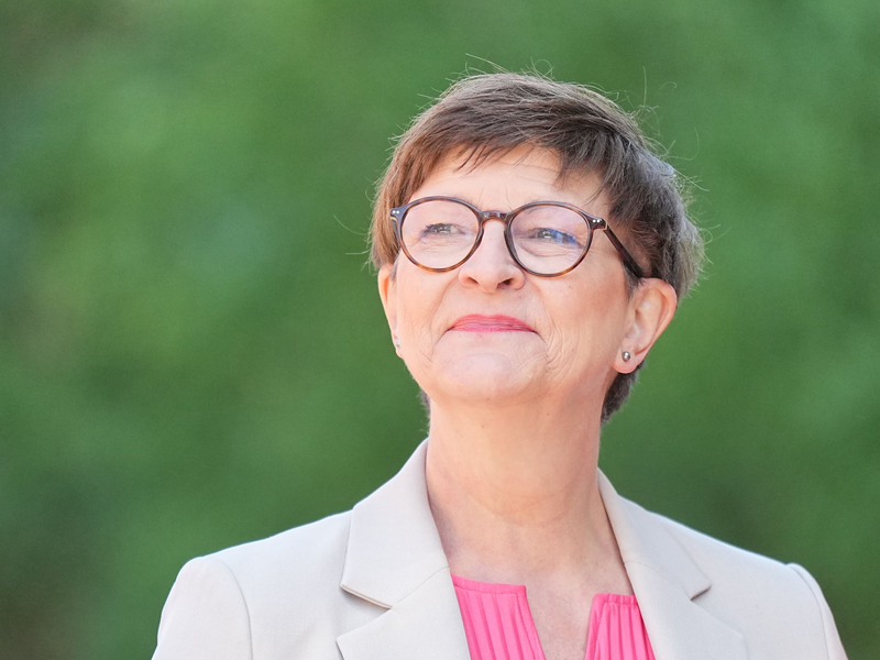 Kandidiert nicht wieder für den SPD-Vorsitz: Saskia Esken - Foto: Michael Kappeler/dpa