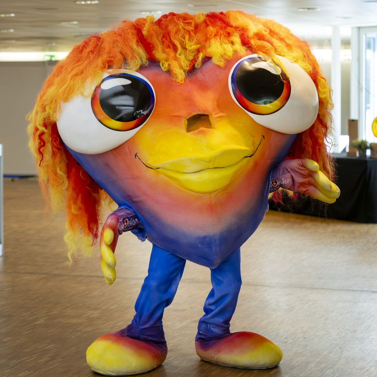 Maskottchen Lumo soll «die unaufhaltsame Kraft der Musik verkörpern». (Archivbild) - Foto: Georgios Kefalas/KEYSTONE/dpa