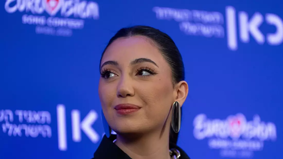 Yuval Raphael tritt beim ESC für Israel an. - Bild: Ohad Zwigenberg/AP/dpa
