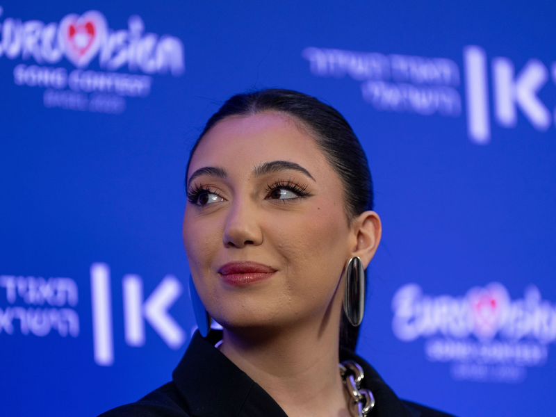 Yuval Raphael tritt beim ESC für Israel an. - Foto: Ohad Zwigenberg/AP/dpa