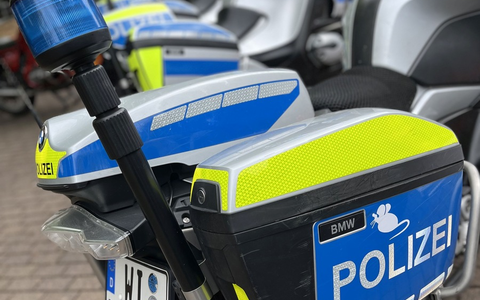 POL-DA: Fürth: Motorradkontrolle am Gumpener Kreuz/Über 20 Biker kontrolliert - Keine Beanstandungen - Foto: presseportal.de