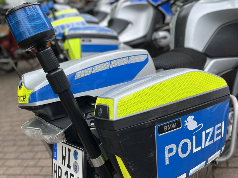 POL-DA: Fürth: Motorradkontrolle am Gumpener Kreuz/Über 20 Biker kontrolliert - Keine Beanstandungen - Foto: presseportal.de