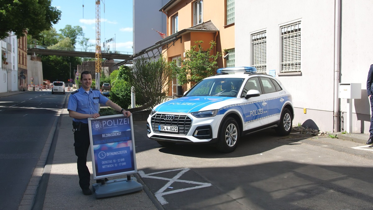 POL-PPKO: Neues Bezirksdienstbüro in Koblenz-Ehrenbreitstein! - Foto: presseportal.de