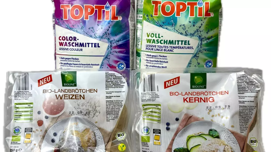 Saubere Sache: Waschmittel von TOPTIL bei NORMA ab Mitte Mai deutlich im Preis reduziert / Bio-Brötchen und duftende Wäsche - der perfekte Wochenstart - Bild: presseportal.de