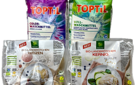 Saubere Sache: Waschmittel von TOPTIL bei NORMA ab Mitte Mai deutlich im Preis reduziert / Bio-Brötchen und duftende Wäsche - der perfekte Wochenstart - Foto: presseportal.de