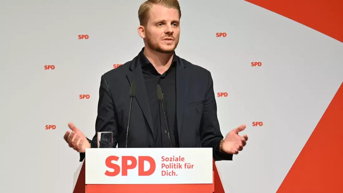 TIm Klüssendorf soll neuer Generalsekretär der SPD werden. (Archivbild) - Bild: Felix Müschen/dpa