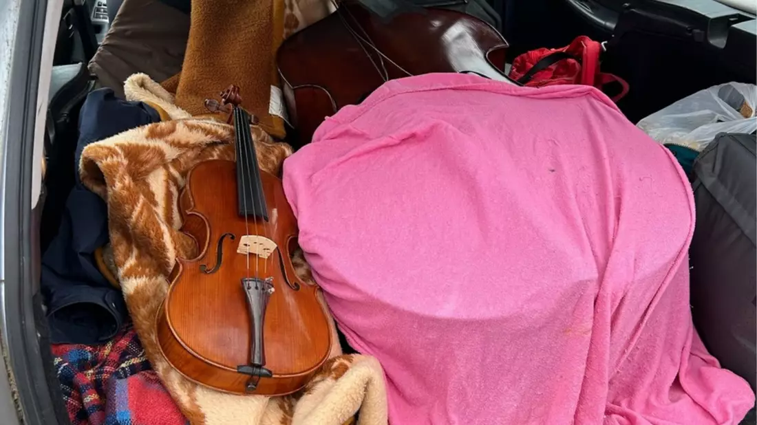 HZA-UL: Ungar schmuggelt Violinen, Kontrabass und Cello - Bild: presseportal.de