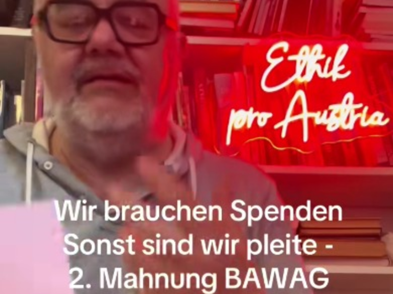 1.200.000 Views - BAWAG-Mahnung - Foto: Pressetherapeut über pressetext.de