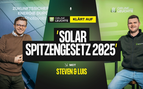 Dynamische Stromtarife & Netzsteuerung: Steven Hensel erklärt, was PV-Anlagen-Besitzer jetzt über das Solarspitzengesetz wissen müssen - Foto: presseportal.de