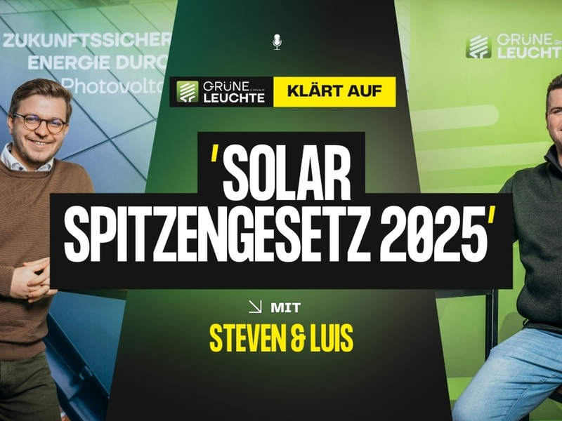 Dynamische Stromtarife & Netzsteuerung: Steven Hensel erklärt, was PV-Anlagen-Besitzer jetzt über das Solarspitzengesetz wissen müssen - Foto: presseportal.de
