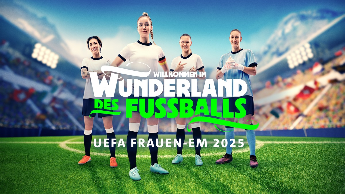 Ab 2. Juli live sehen, hören und genießen - die UEFA Frauen-EM 2025 in der ARD - Foto: presseportal.de