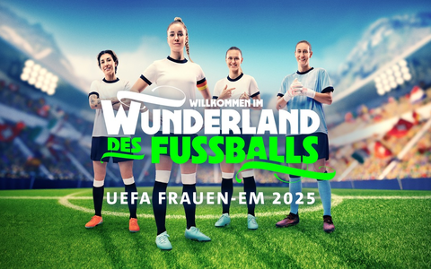 Ab 2. Juli live sehen, hören und genießen - die UEFA Frauen-EM 2025 in der ARD - Foto: presseportal.de Ab 2. Juli live sehen, hören und genießen - die UEFA Frauen-EM 2025 in der ARD - Foto: presseportal.de