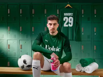 Kai Havertz und Volvic Vitamin+ - gemeinsam für natürliche, innere Stärke - Foto: presseportal.de