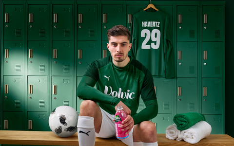 Kai Havertz und Volvic Vitamin+ - gemeinsam für natürliche, innere Stärke - Foto: presseportal.de