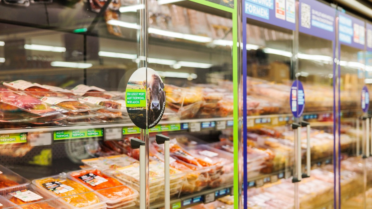 Als erster großer Lebensmitteleinzelhändler: ALDI SÜD startet neues Konzept in der Kühlung - Foto: presseportal.de