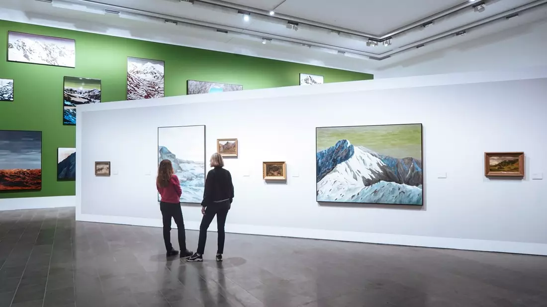 Landschaft: Vom 19. Jahrhundert bis in die Jetztzeit / Museum Wiesbaden widmet dem Berliner Künstler Sven Drühl eine Einzelausstellung - Bild: presseportal.de