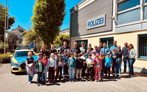 POL-PDMT: Kinder- und Jugendfeuerwehr Hartenfels zu Gast bei der Polizeiinspektion Westerburg - Foto: presseportal.de