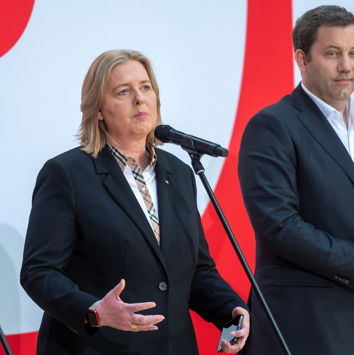 Die neue starke Frau der SPD: Bärbel Bas. - Foto: Christophe Gateau/dpa