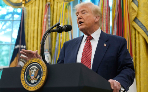 Trump hofft auf gutes Ergebnis des Türkei-Treffens (Archivbild)  - Foto: Mark Schiefelbein/AP/dpa