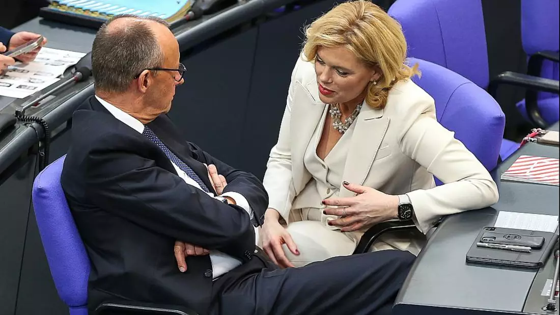 Friedrich Merz und Julia Klöckner (Archiv) - Bild: über dts Nachrichtenagentur