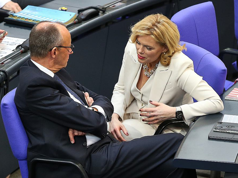 Friedrich Merz und Julia Klöckner (Archiv) - Foto: über dts Nachrichtenagentur