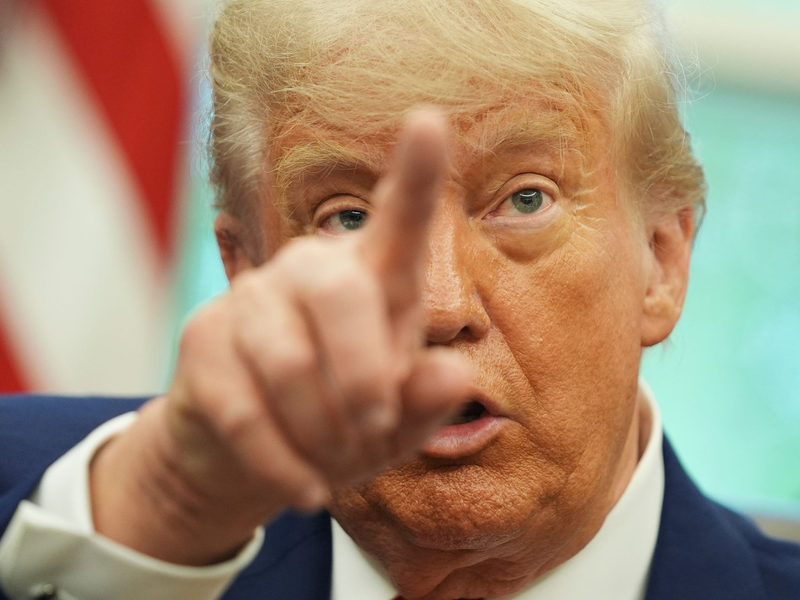 Trump nimmt die Pharmaindustrie ins Visier. (Archivbild) - Foto: Evan Vucci/AP/dpa