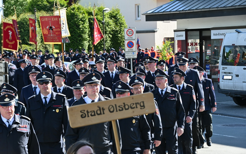 FF Olsberg: Stadtfeuerwehrtag in Olsberg - Bigge - Foto: presseportal.de