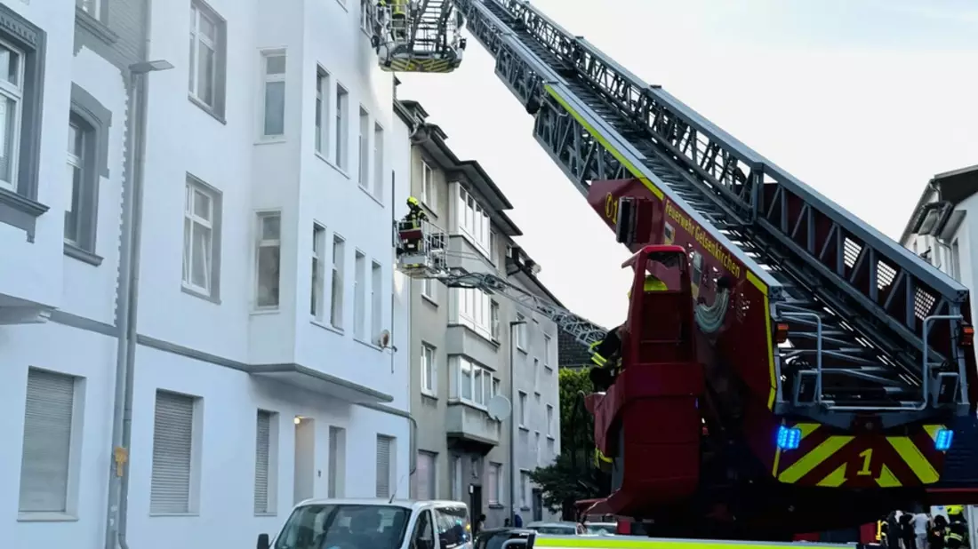 FW-GE: Wohnungsbrand in Gelsenkirchen Schalke-Nord - Bild: presseportal.de