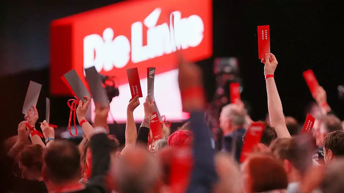 Linken-Parteitag am 09.05.2025 - Bild: über dts Nachrichtenagentur
