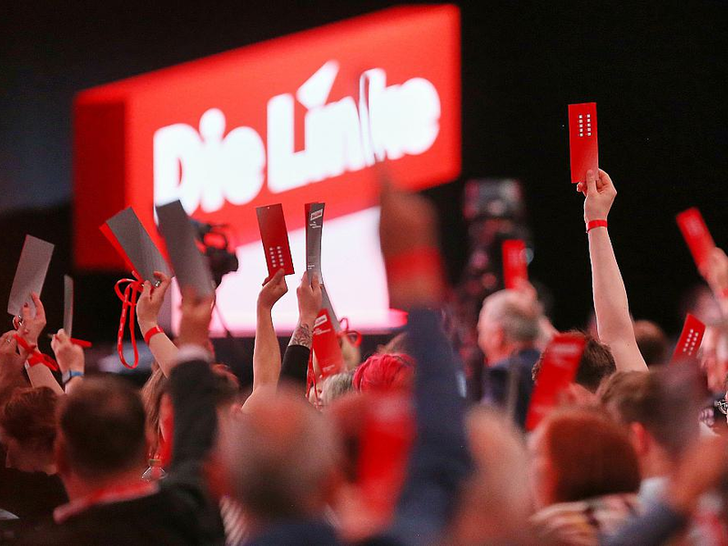 Linken-Parteitag am 09.05.2025 - Foto: über dts Nachrichtenagentur