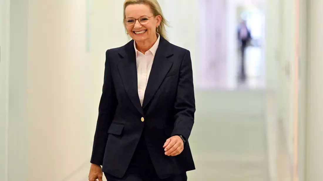 Sussan Ley galt als Favoritin des moderaten Lagers. - Bild: Mick Tsikas/AAP/dpa