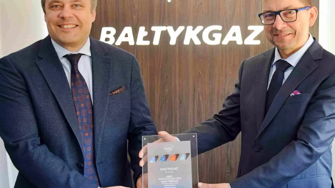 Rheingas-Tochter BALTYKGAZ erneut mit dem Forbes Diamond ausgezeichnet - Bild: presseportal.de