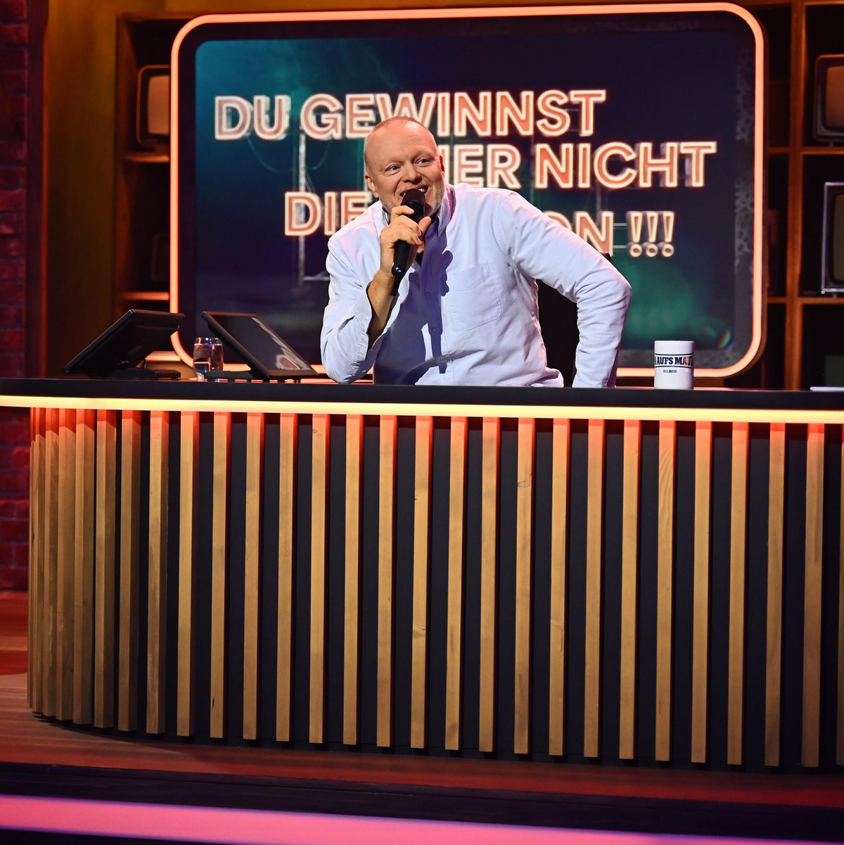 Die Raab-Show «Du gewinnst hier nicht die Million bei Stefan Raab» wird in ihrer bisherigen Form beendet. (Handout) - Foto: Julia Feldhagen/Raab Entertainment/RTL/dpa