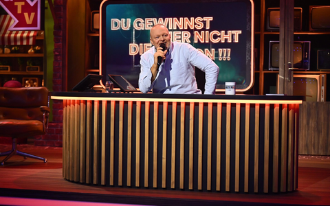 Die Raab-Show «Du gewinnst hier nicht die Million bei Stefan Raab» wird in ihrer bisherigen Form beendet. (Handout) - Foto: Julia Feldhagen/Raab Entertainment/RTL/dpa Die Raab-Show «Du gewinnst hier nicht die Million bei Stefan Raab» wird in ihrer bisherigen Form beendet. (Handout) - Foto: Julia Feldhagen/Raab Entertainment/RTL/dpa