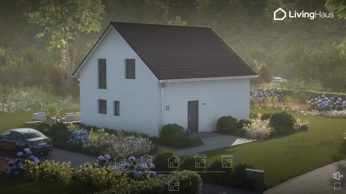 Bau dir kein Haus. Bau dir dein Leben. / Wie der neue Hauskonfigurator von Living Haus Bauentscheidungen digital begleitet und leichter macht. - Bild: presseportal.de